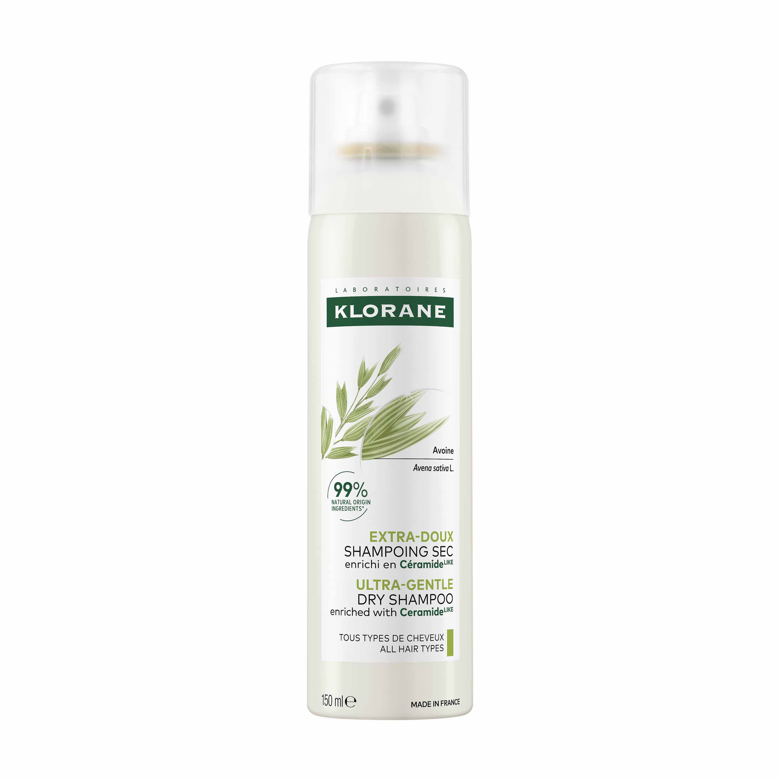 Klorane Latte d'Avena Shampoo secco extra delicato per tutti i tipi di capelli 150ml
