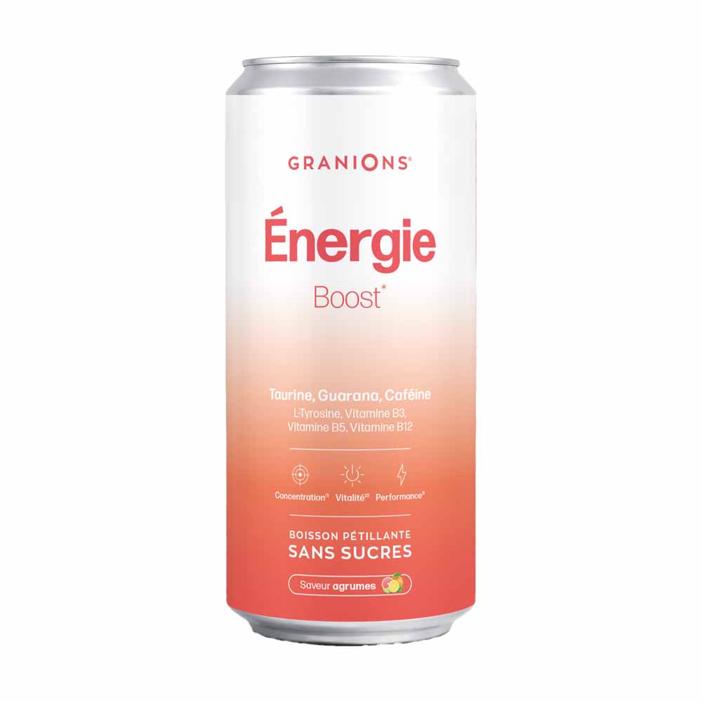Granions Bevanda frizzante energia boost vitalità agli agrumi 330 ml