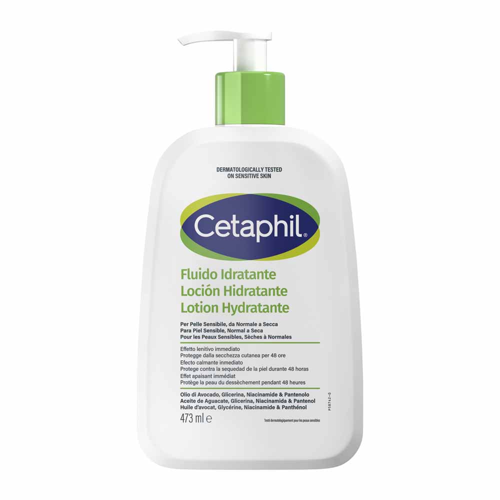 Cetaphil Lotion Hydratante Peaux Sensibles Sèches à Normales 473ml