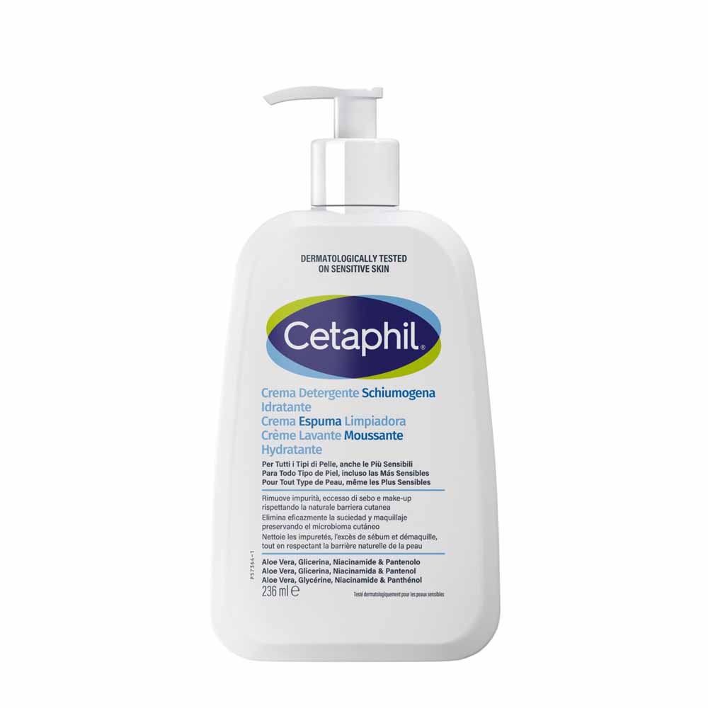 Cetaphil **Gel detergente schiumogeno idratante** 236 ml