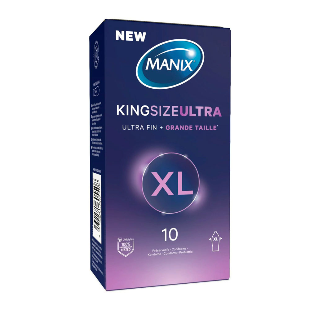Manix Preservativi King Size Ultra 10 unità