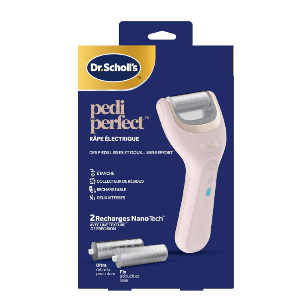 Scholl Pedi Perfect Raspa elettrica con 2 ricariche