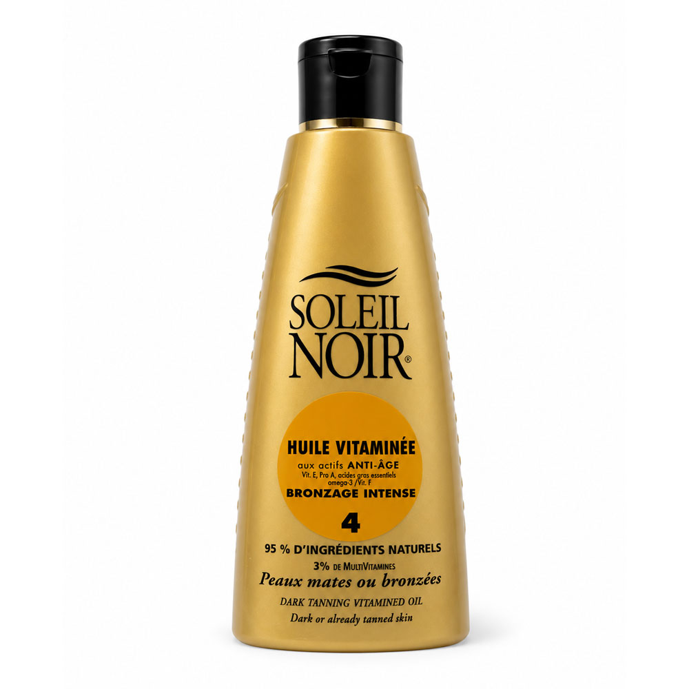Soleil Noir Olio vitaminizzato abbronzatura intensa 4 150 ml