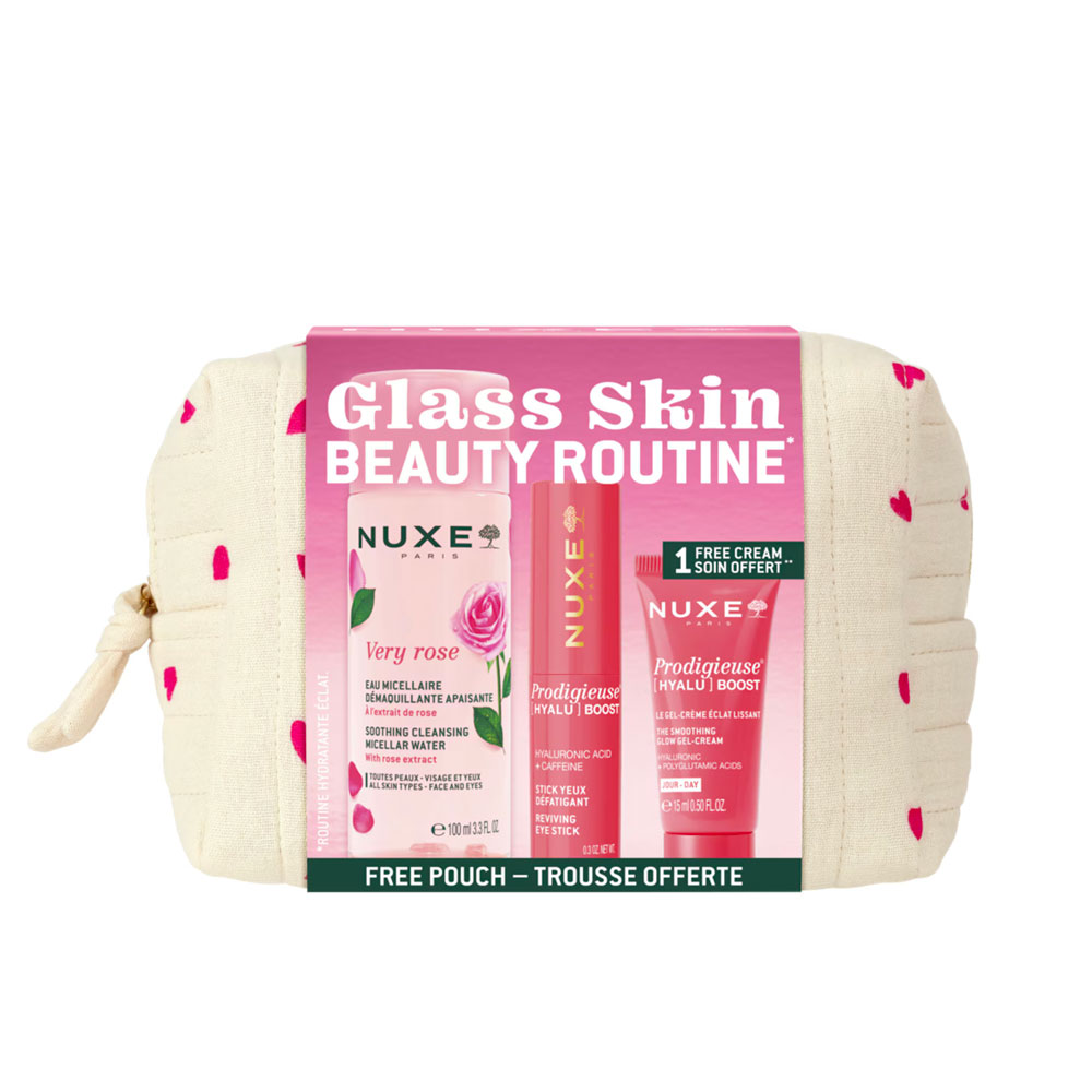 Nuxe Prodigieuse Hyalu Boost Kit la mia routine idratante luminosità