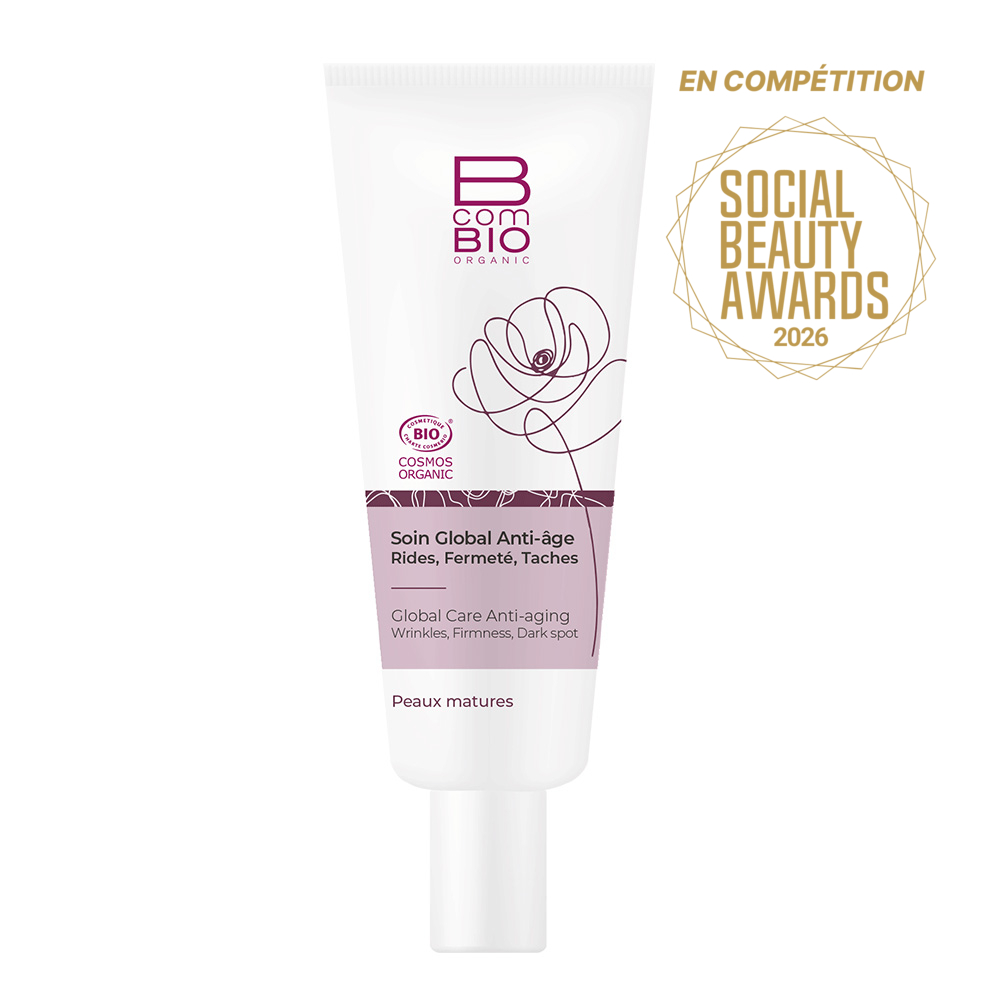Bcombio Organic Soin Global Anti-âge Rides & Fermeté, Taches Peaux Matures 50ml
