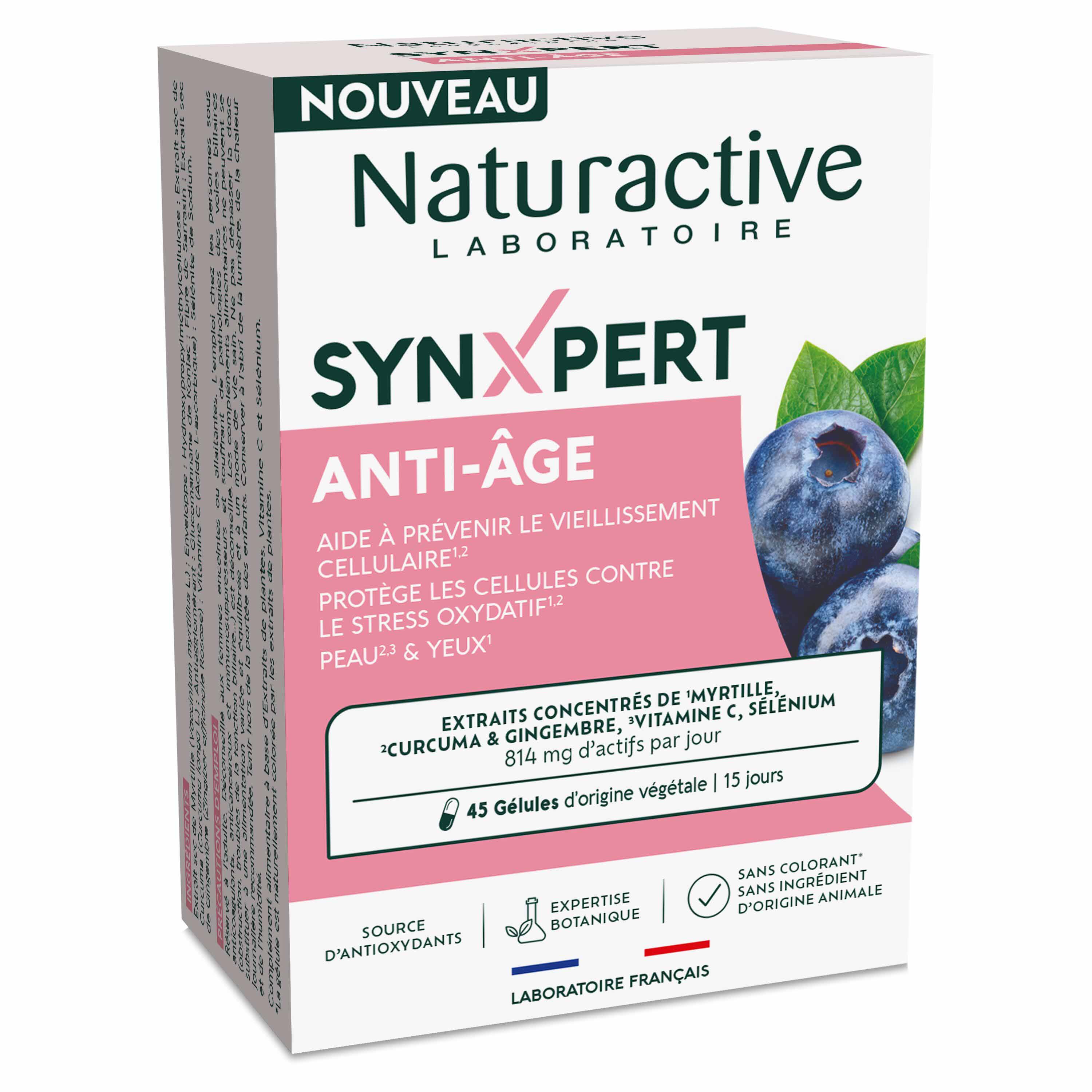 Naturactive SYNXPERT Anti-età 45 gélules