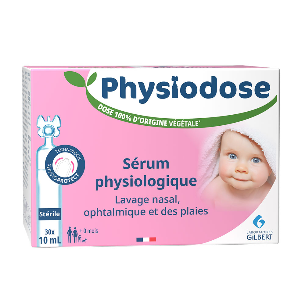 Gilbert Physiodose Siero Fisiologico 40x5ml Monodose 30 Unidoses de 10ml