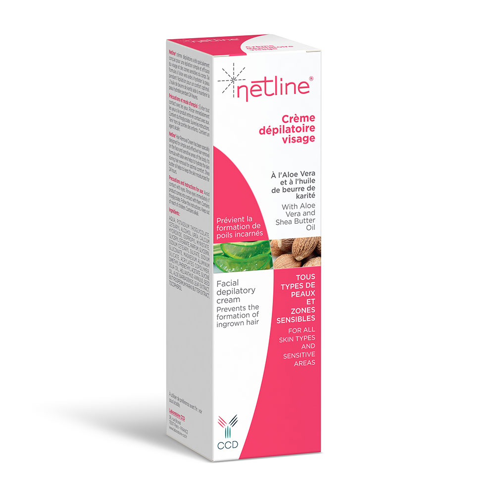 Netline Crema depilatoria viso 75 ml