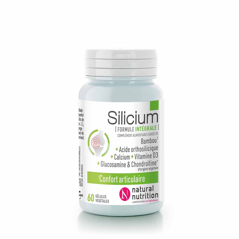 Natural Nutrition Formula integrale di silicio vegan x60 capsule