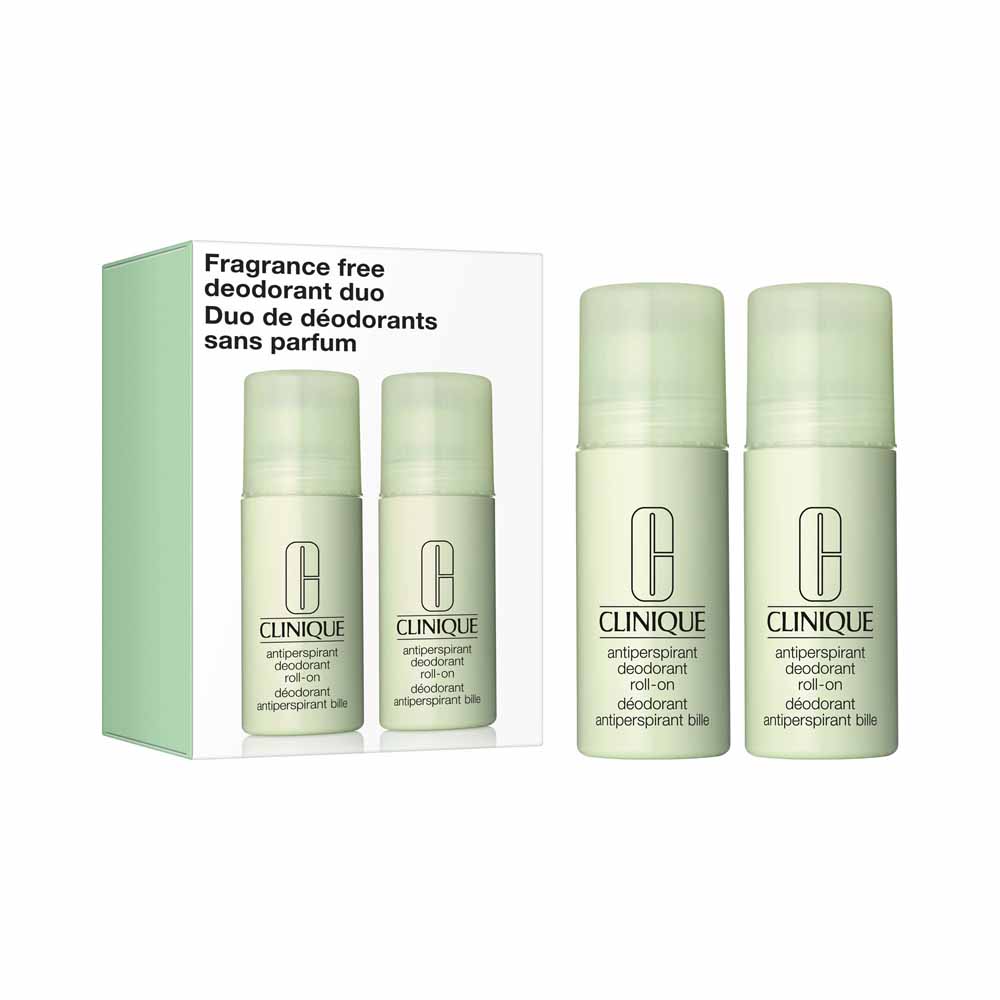 Clinique Deodorante roll-on senza profumo Duo 150 ml