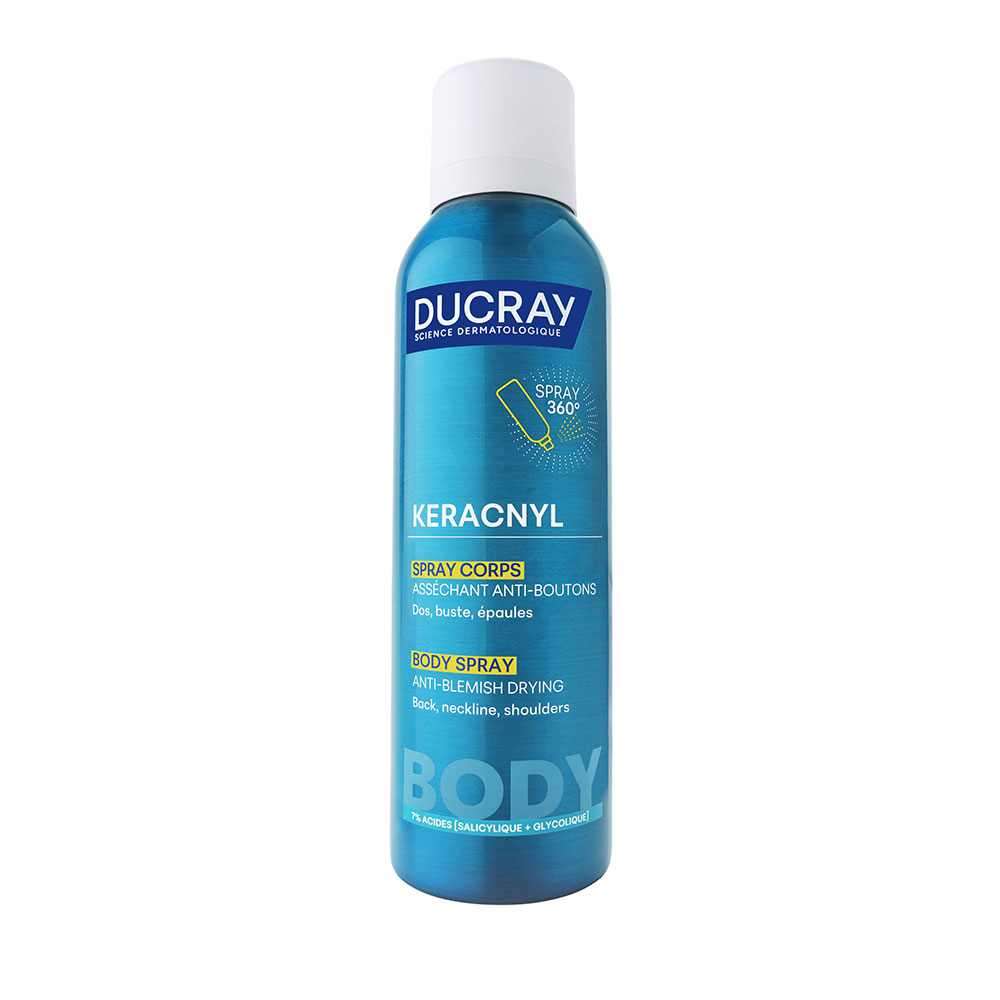 Ducray Keracnyl Spray corpo asciugante anti-brufoli 150 ml