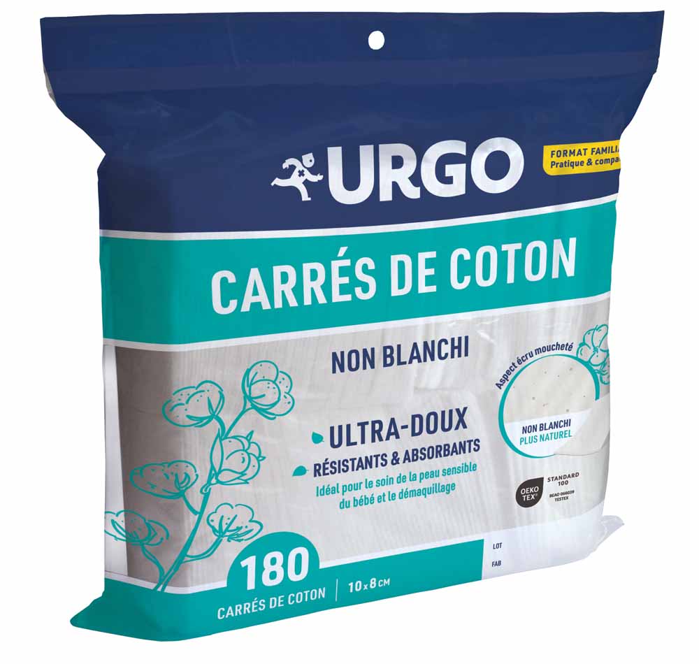 Urgo Quadrato in cotone 10x8cm x180