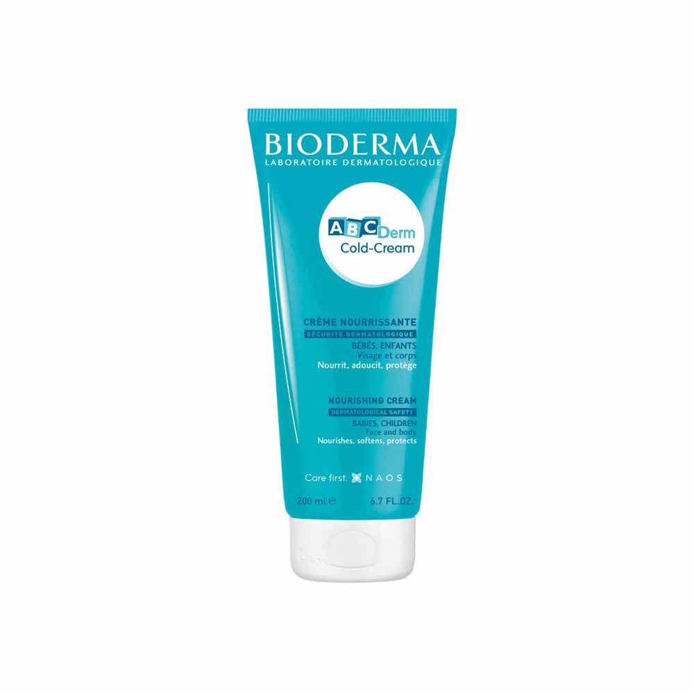Bioderma Abcderm Cold Cream Crema viso e corpo per bambini 200ml