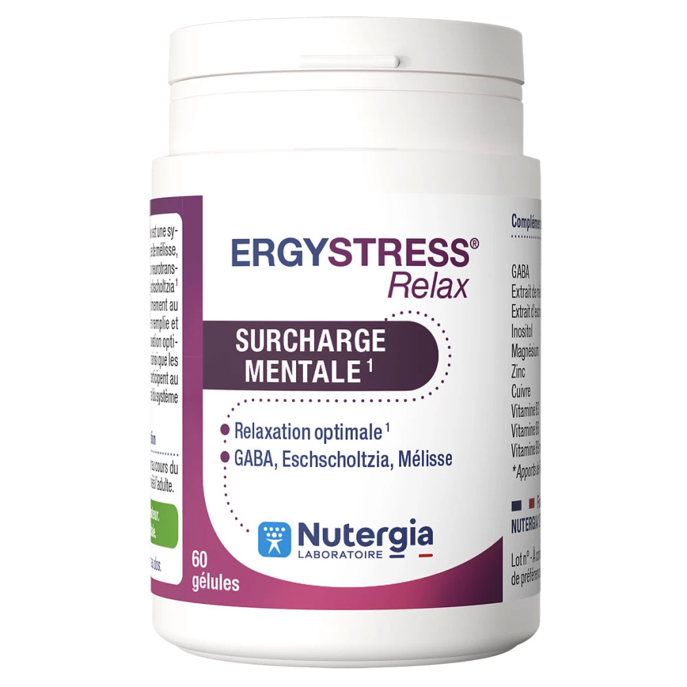Nutergia Ergystress sovraccarico mentale 60 capsule