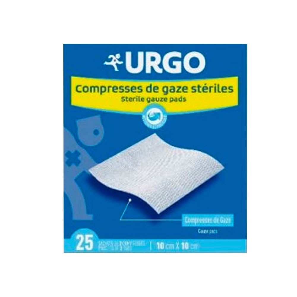 Urgo Compresse di garza sterili 10cmx10cm 25 unità