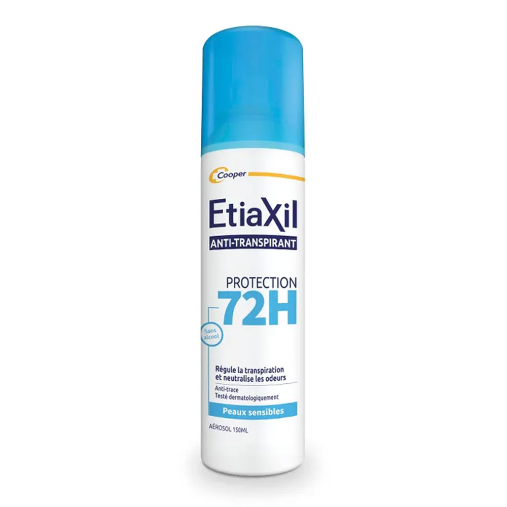 Etiaxil Anti-traspirante Deodorante spray protezione 72h per pelli sensibili 150 ml