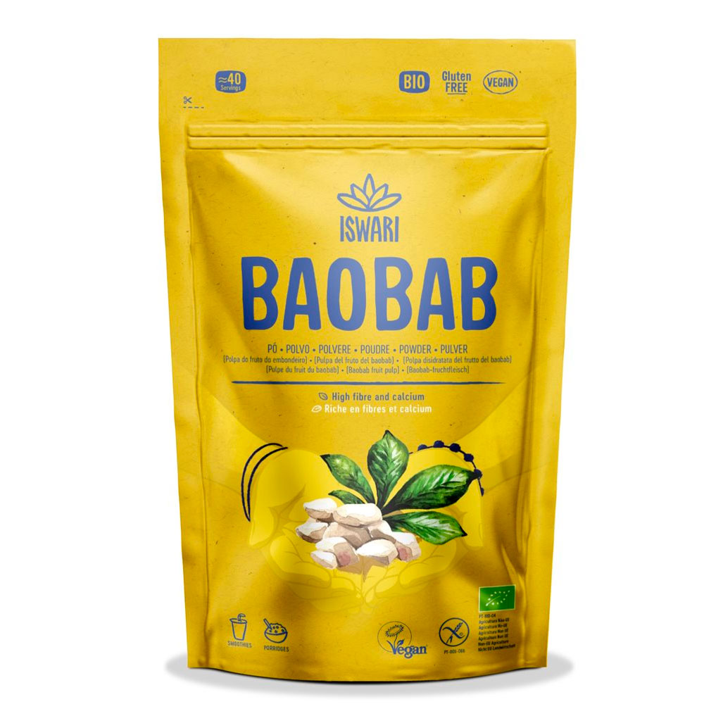 Iswari Super Aliment Pur Baobab in polvere biologico 125g