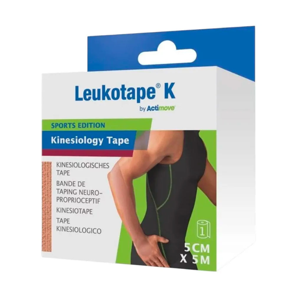 Actimove Leukotape® Benda elastica adesiva 5mx5cm color carne 1 unità