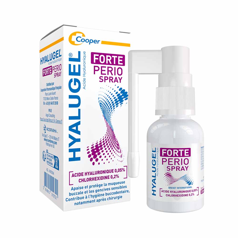Hyalugel Spray buccale igienizzante Forte Perio 20 ml