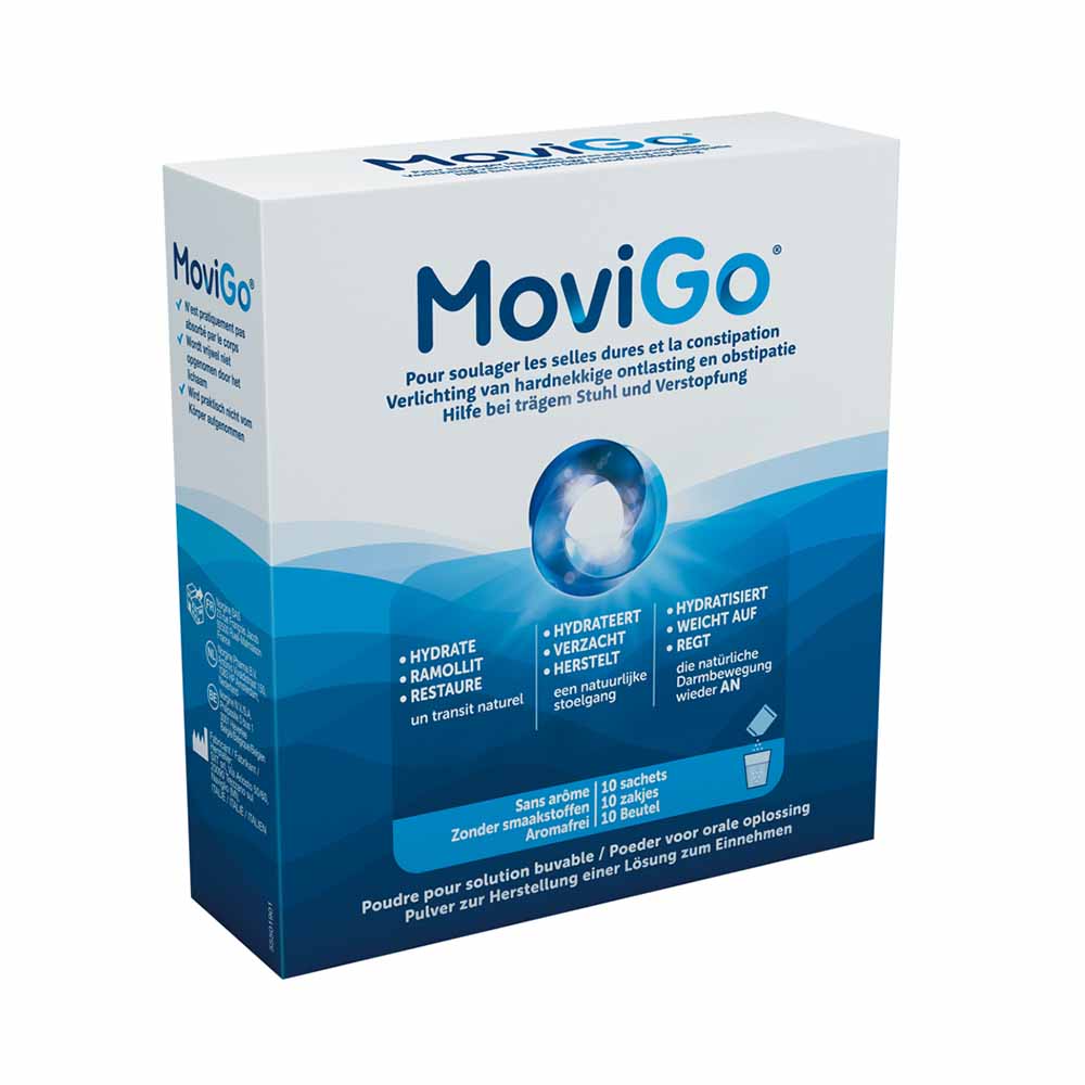 MoviGo Polvere per soluzione orale per alleviare la stitichezza 10 bustine
