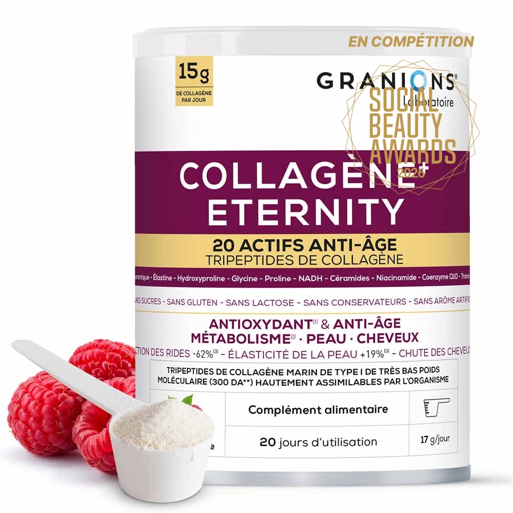 Granions Collagene Eternity gusto lampone 343 g