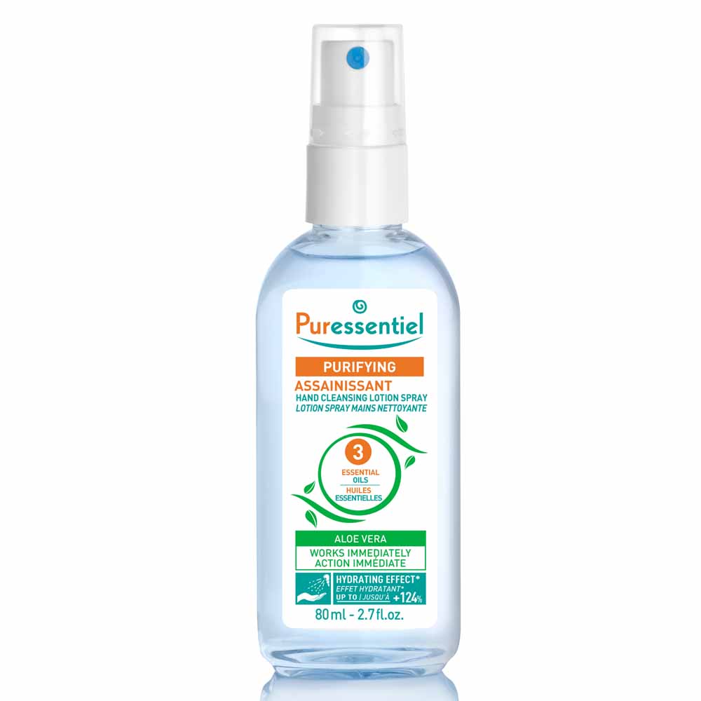 Puressentiel Purificante Lozione spray antibatterica per mani e superfici 80ml