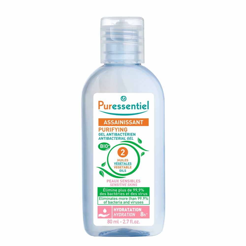 Puressentiel Purificante Gel antibatterico Pelle sensibile 80ml