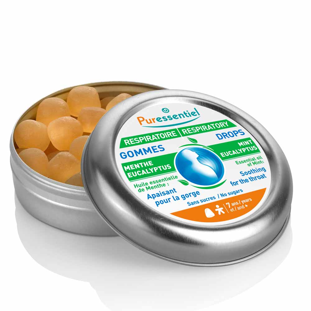Puressentiel Respirazione Caramelle Gommose Lenitive per la Gola 45g