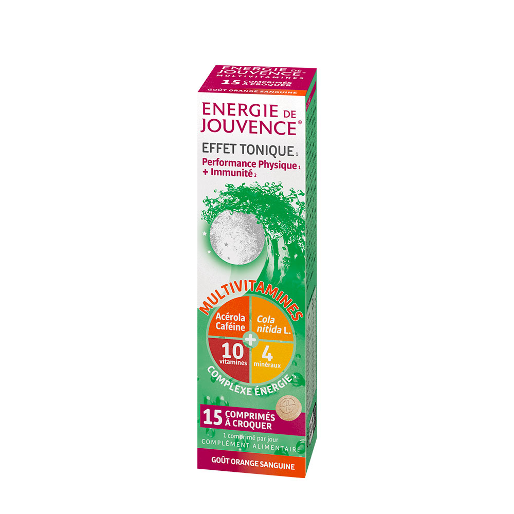 Jouvence Energie effetto tonico x15 compresse masticabili