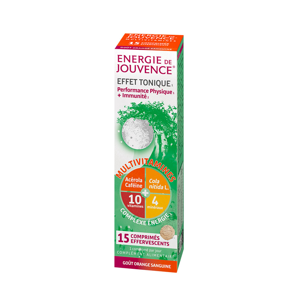 Jouvence Energie effetto tonificante 15 compresse effervescenti