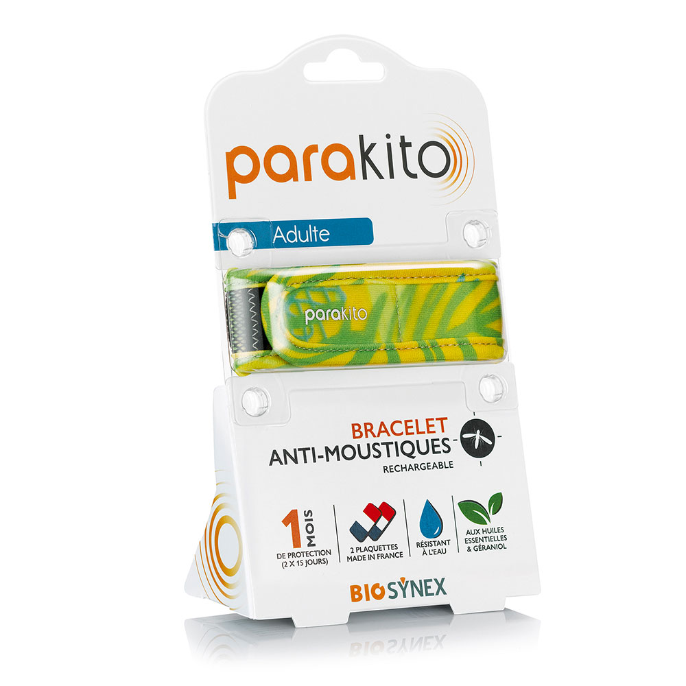 Para Kito Adulto Bracciale naturale Repellente per zanzare Collezione Sport
