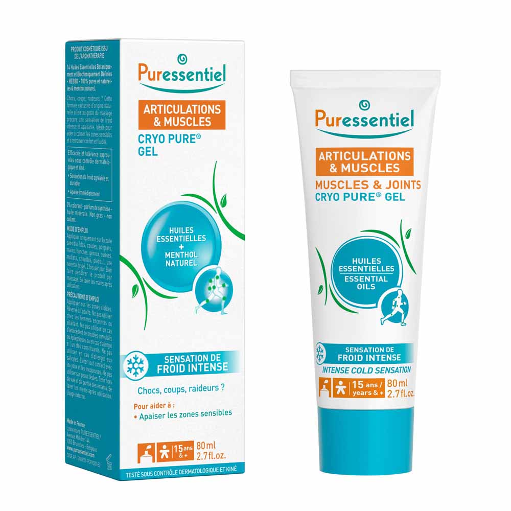 Puressentiel Articolazioni e Muscoli Cryo Pure Gel Froid Intense 80 ml