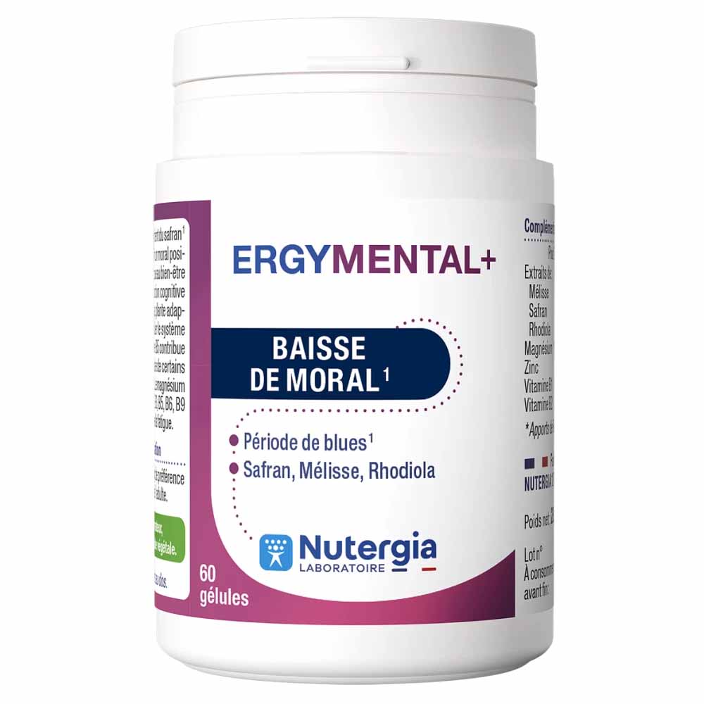 Nutergia ERGYMENTAL+ calo di morale 60 capsule