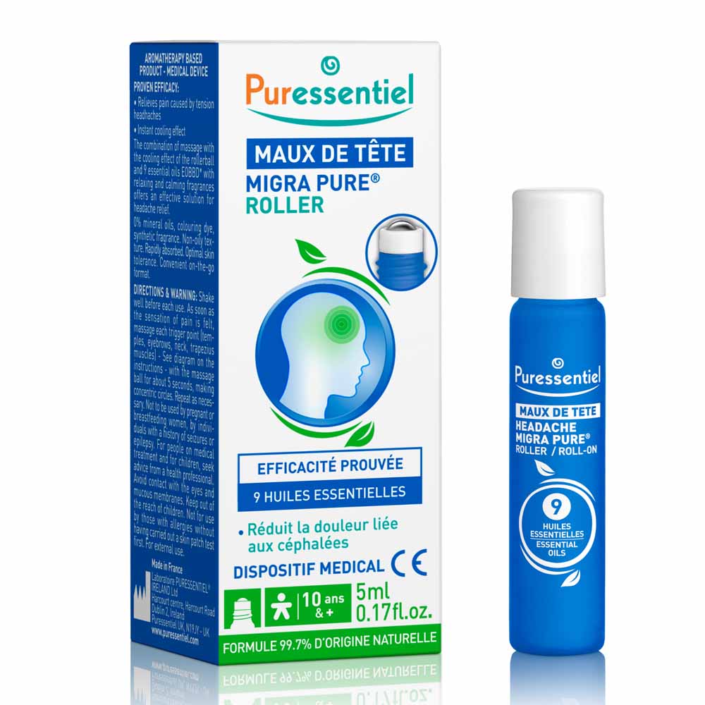 Puressentiel Benessere quotidiano Roller mal di testa 5 ml