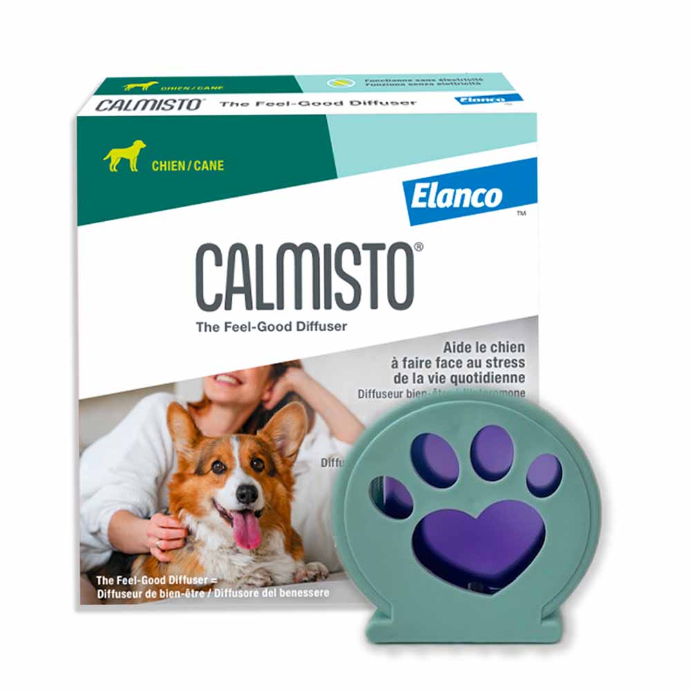 Calmisto Diffusore antistress a forma di cane con 1 ricarica da 6 ml
