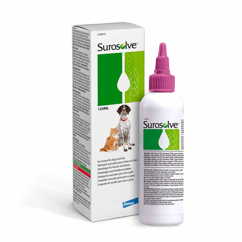 Surosolve Soluzione auricolare per cane e gatto 125 ml