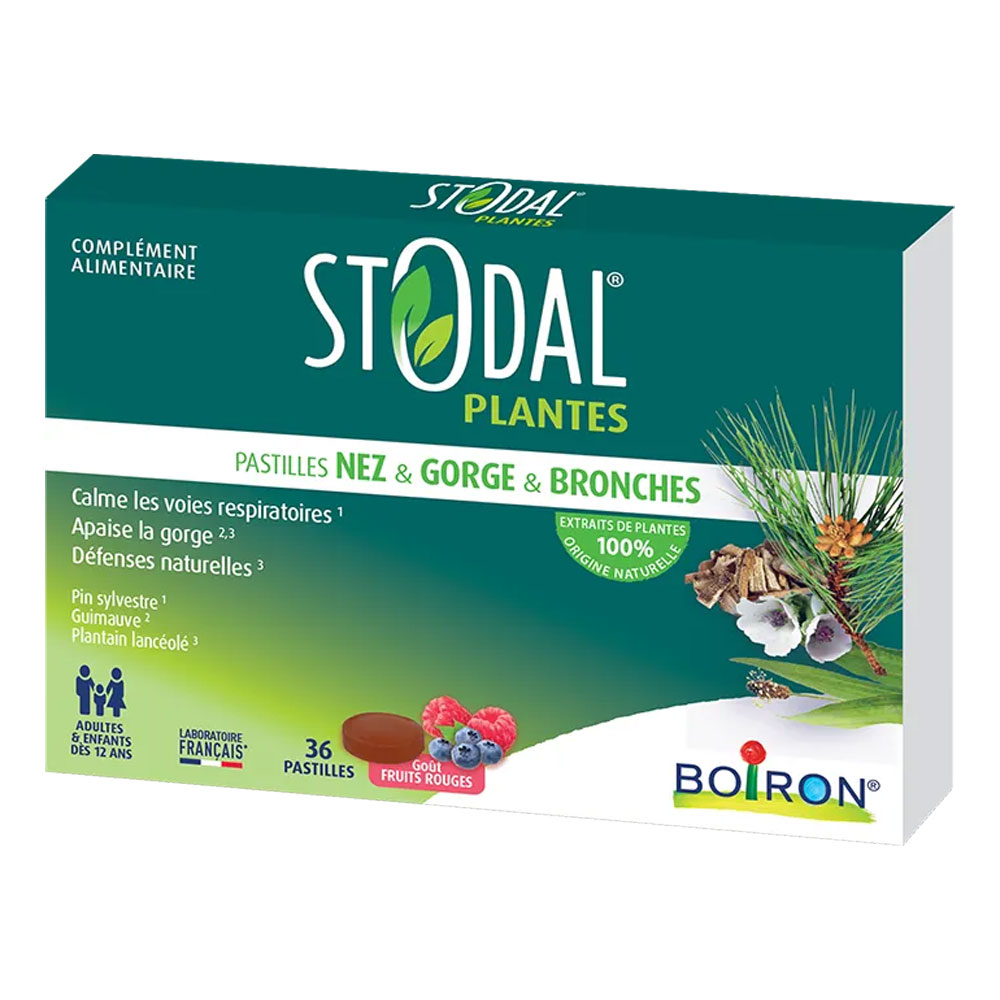 Boiron Pastiglie Stodal Plantes gusto frutti di bosco 36 pastiglie