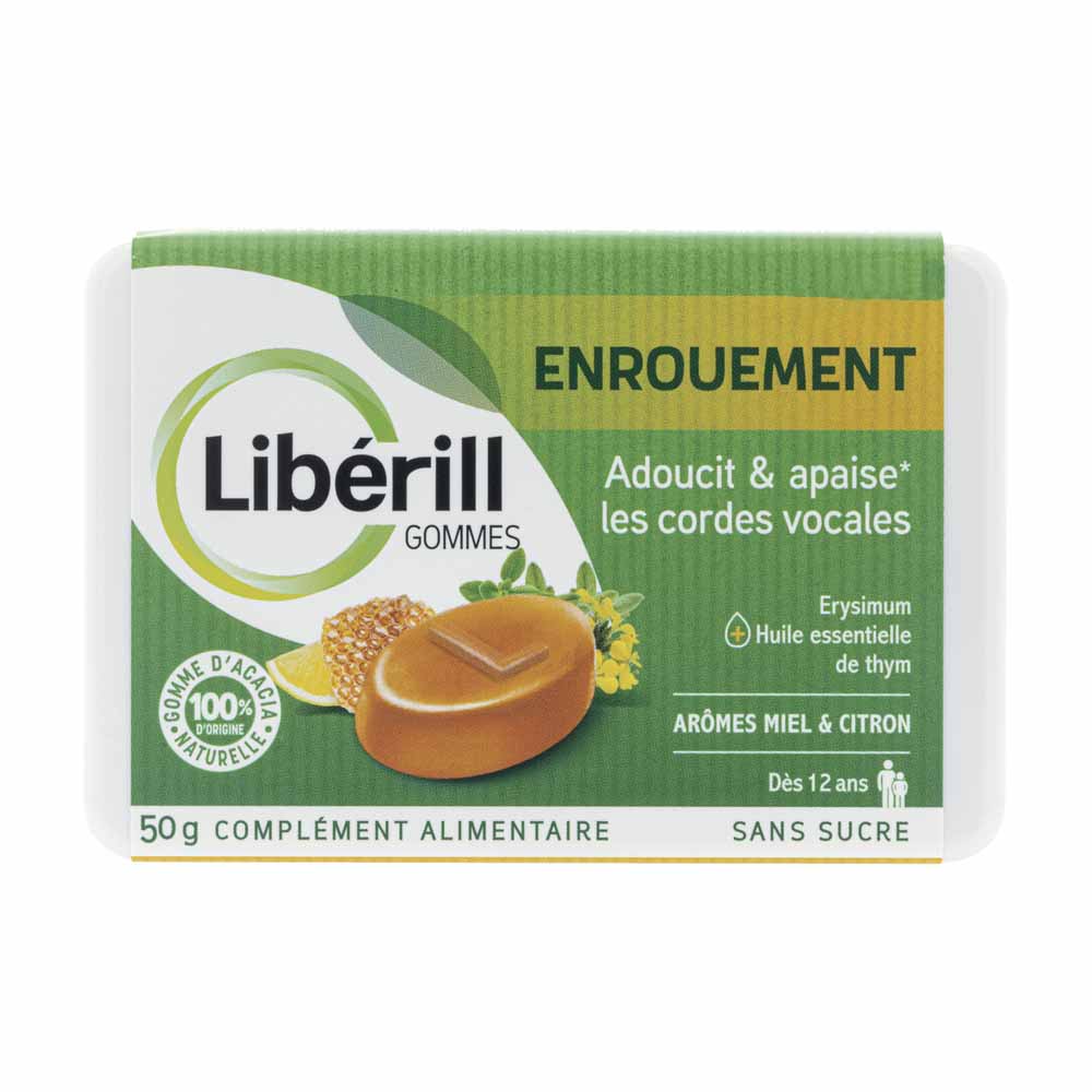 Libérill Caramelle gommose raucedine 50 g