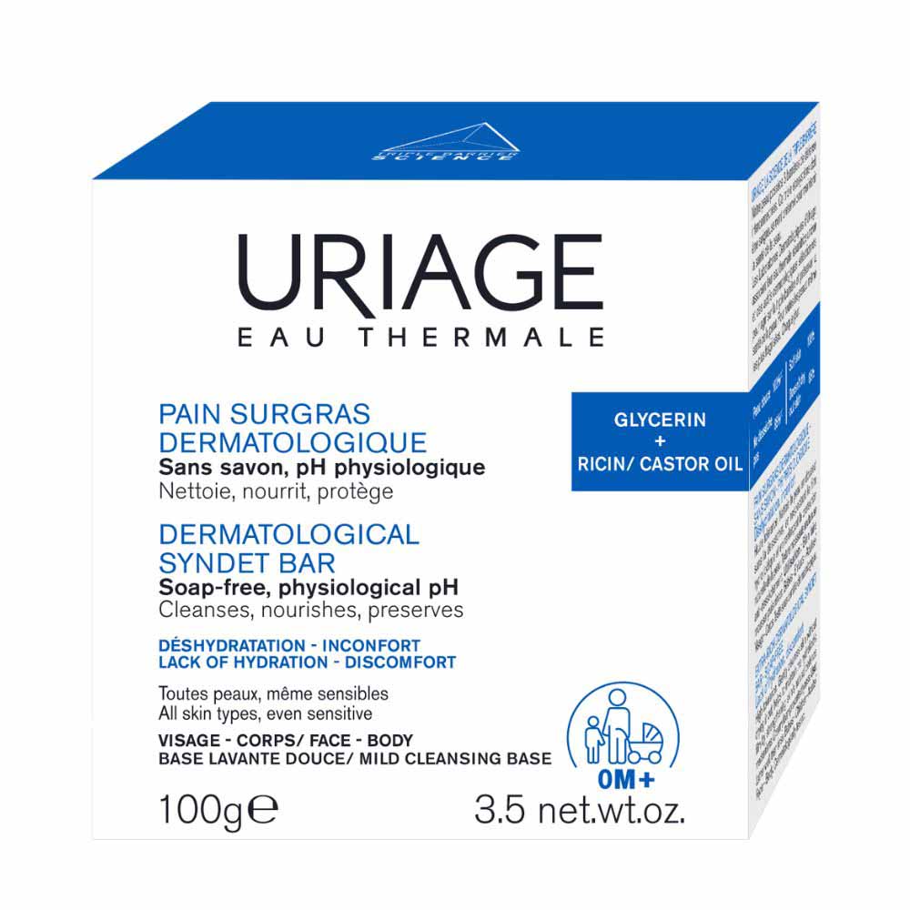 Uriage Derm-Phy Sapone surgrassante dermatologico 100 g