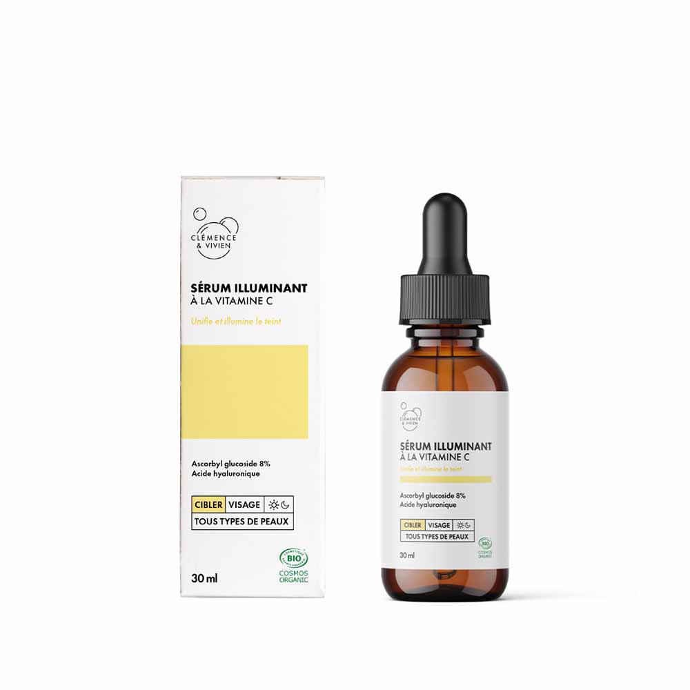 Clemence&Vivien Siero illuminante alla Vitamine C biologica 30ml