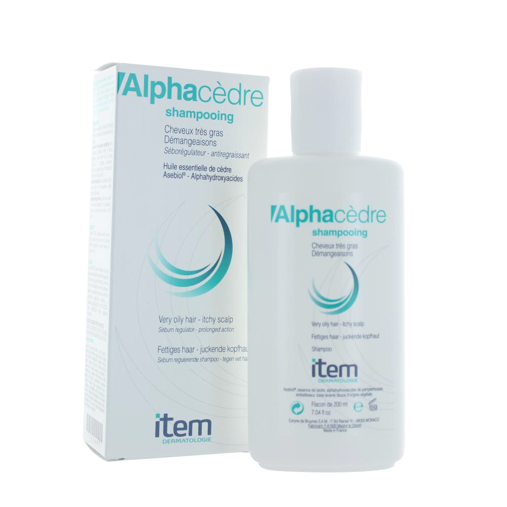 Item Dermatologie Alpha Cedre Shampoo Capelli Molto Grassi 200 ml