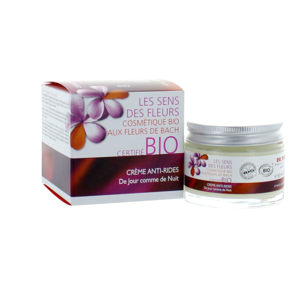 Dr. Theiss Naturwaren Crema anti-rughe giorno e notte bio con fiori di Bach 50ml