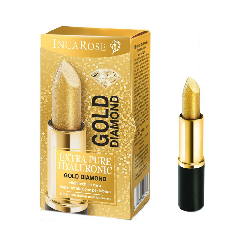 Incarose Extra Pur Gold Diamond Stick Labbra 5ml