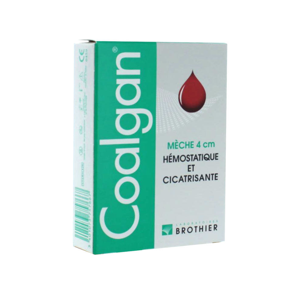 Brothier Coalgan Garbino emostatico 4 cm 5 unità