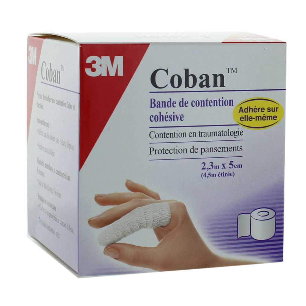 3M Bendaggi coesivi Blanc 5x2cm