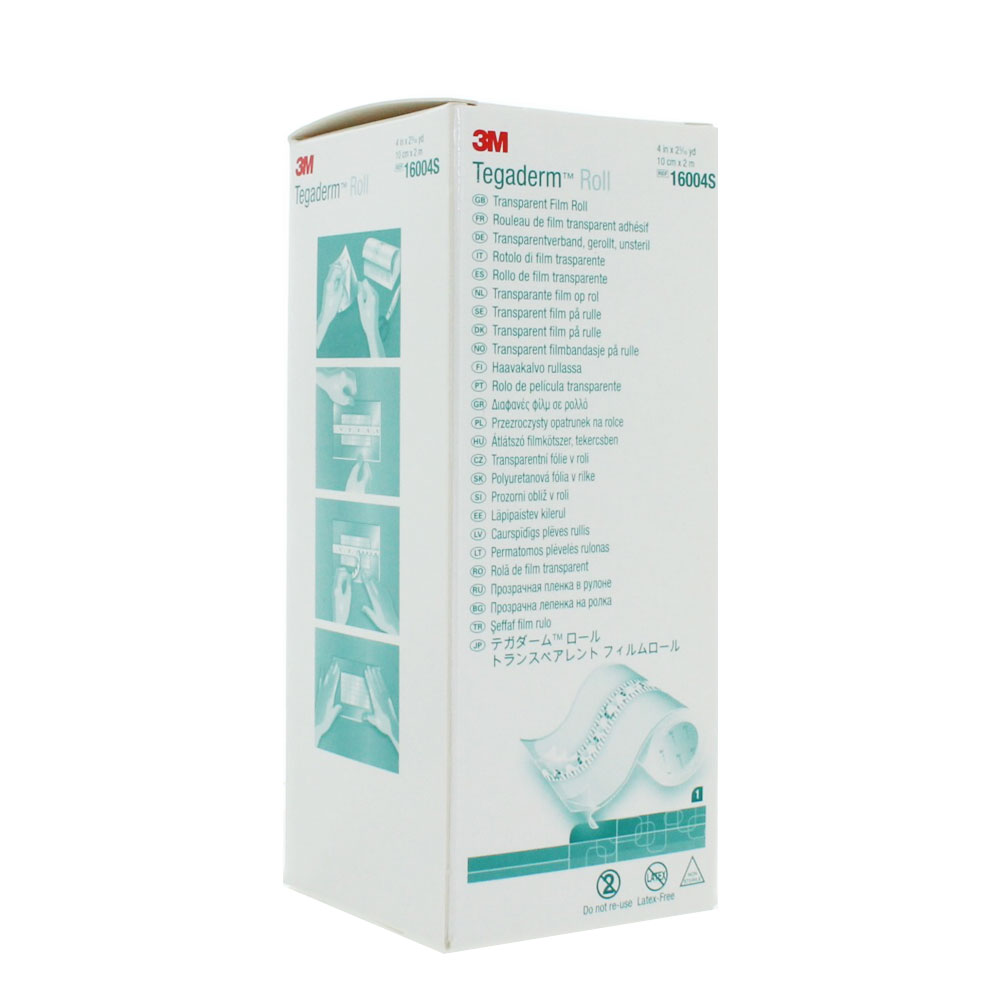 3M Tegaderm Roll Rotolo 10cm X 2m x1