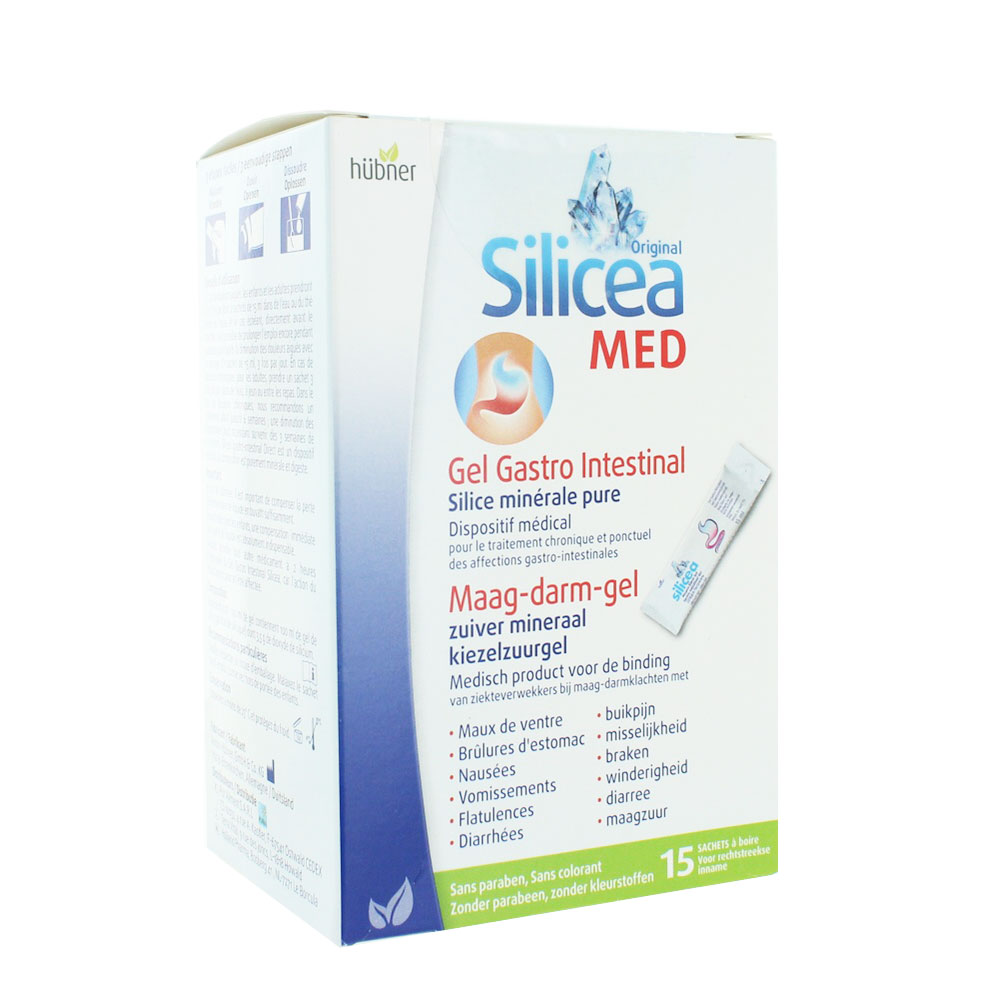 Silicea Gel gastro intestinale 15 bustine di bevande