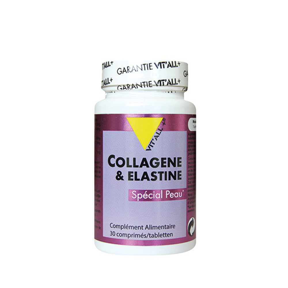 Vit'All+ Collagene ed elastina per la pelle 30 compresse
