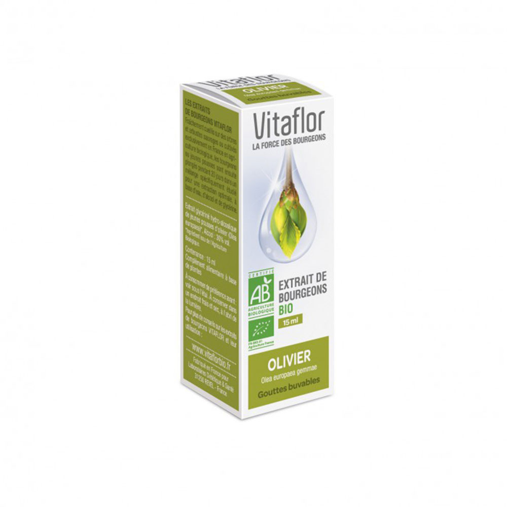 Vitaflor Estratto di gemme di olivo biologico 15ml