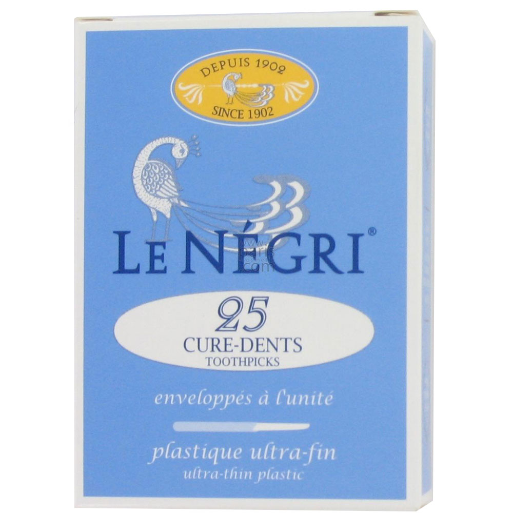 Le Negri Confezioni di stuzzicadenti in plastica X25